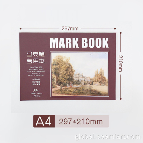 A5/A6 Watercolor Sketchbook A5/A4/A3 Sketch Book 30sheets Stationery Notepad Supplier